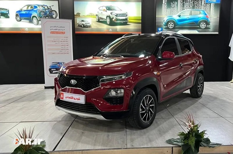 هاچ‌بک جدید ایران‌خودرو؛ جانشین پژو 206 معرفی شد (عکس)