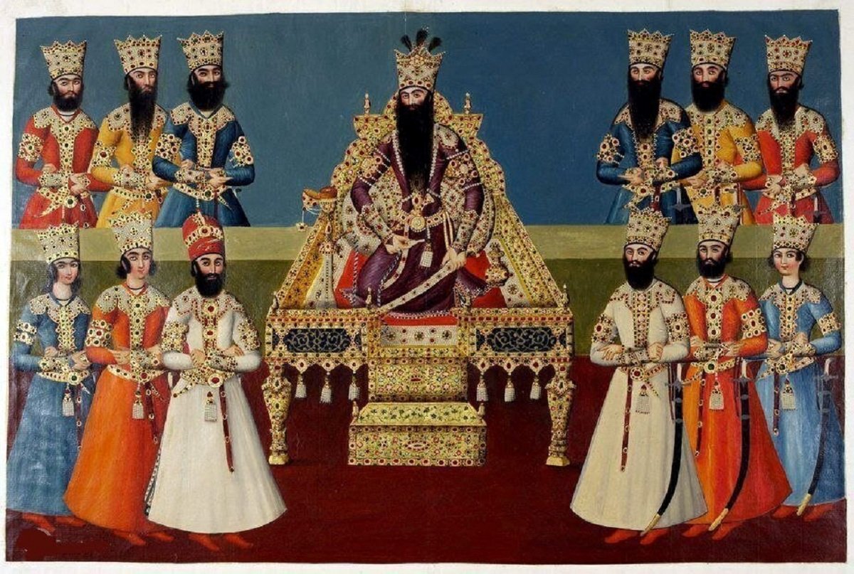 فروش فوری تابلو فتحعلیشاه قاجار در حراجی لندن! (تصویر)