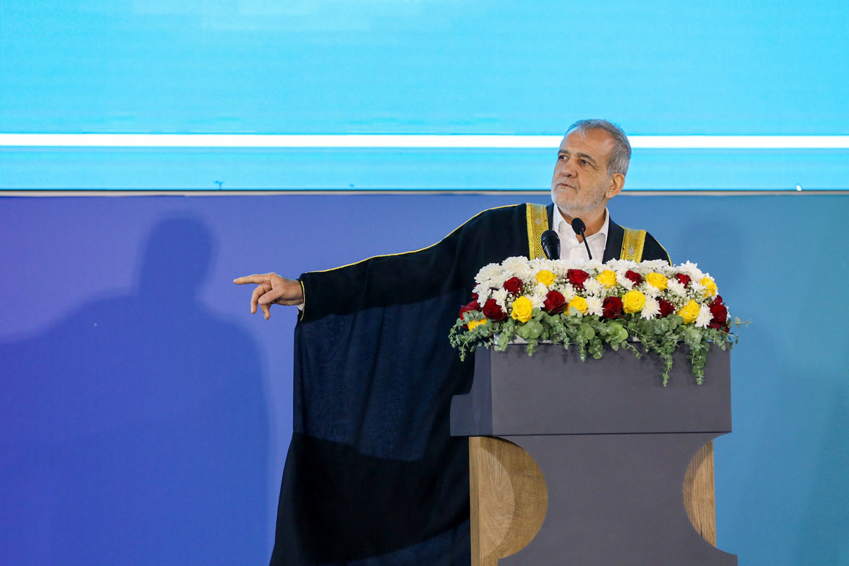 اسکورت مسعود پزشکیان در عراق با شاسی‌بلند سه میلیاردی آمریکایی