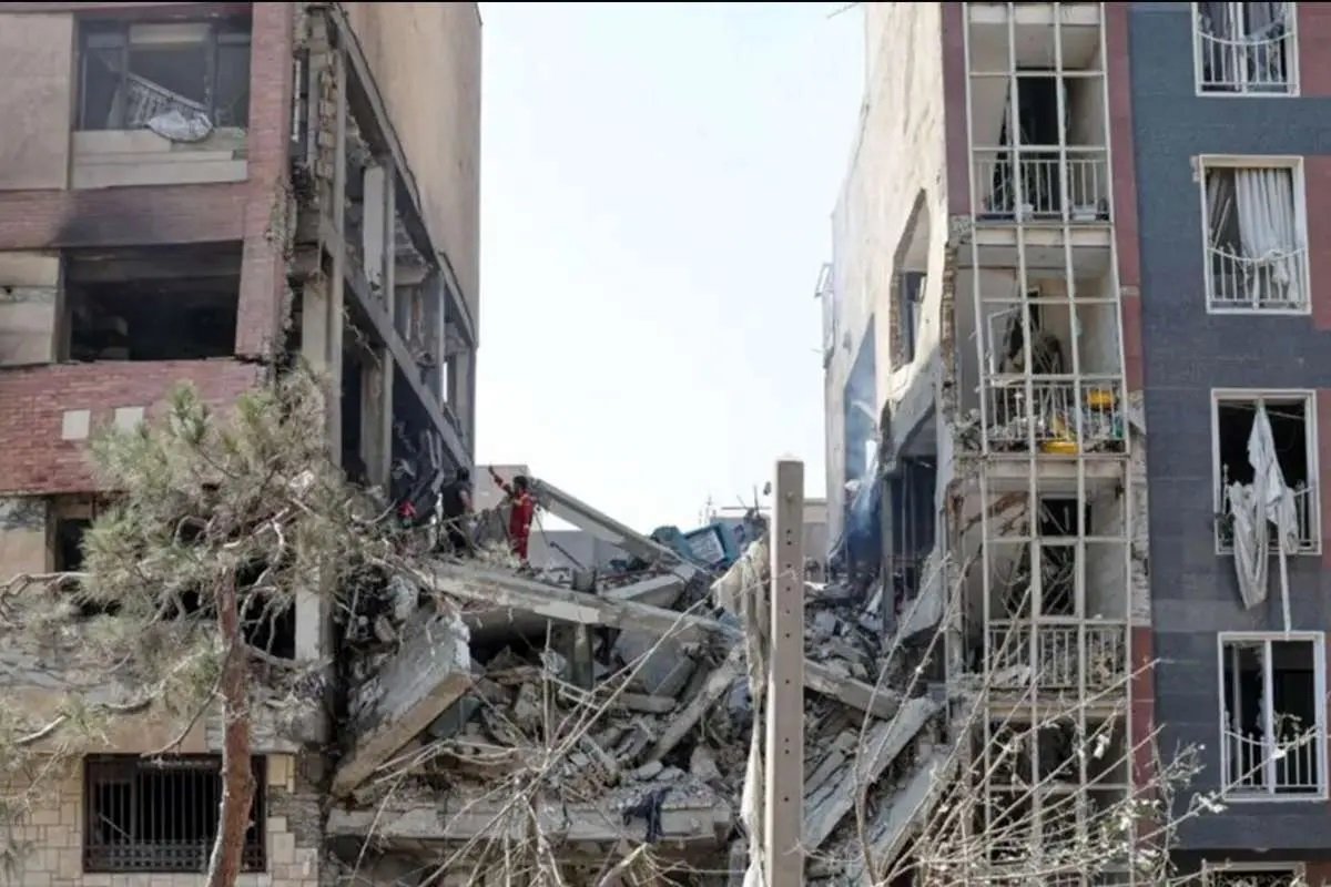 تل‌آویو در کام آتش فرو رفت