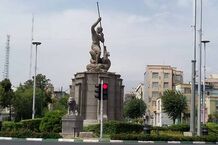 راز پنهان مجسمه 90 ساله میدان حر