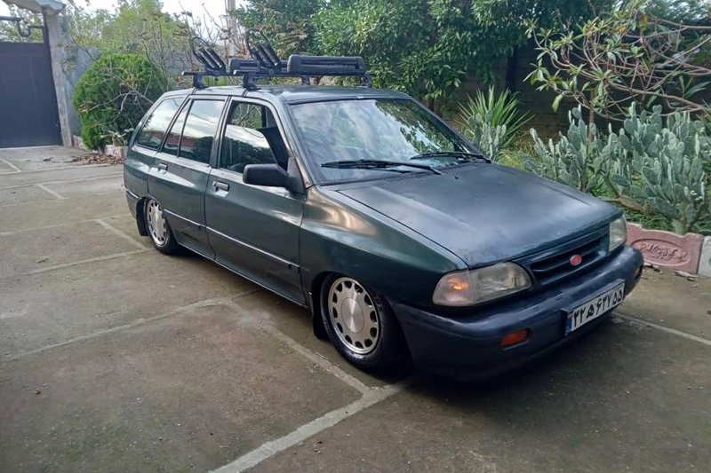 ببینید| طراحی پراید استیشن به‌سبک مرسدس بنز میباخ!