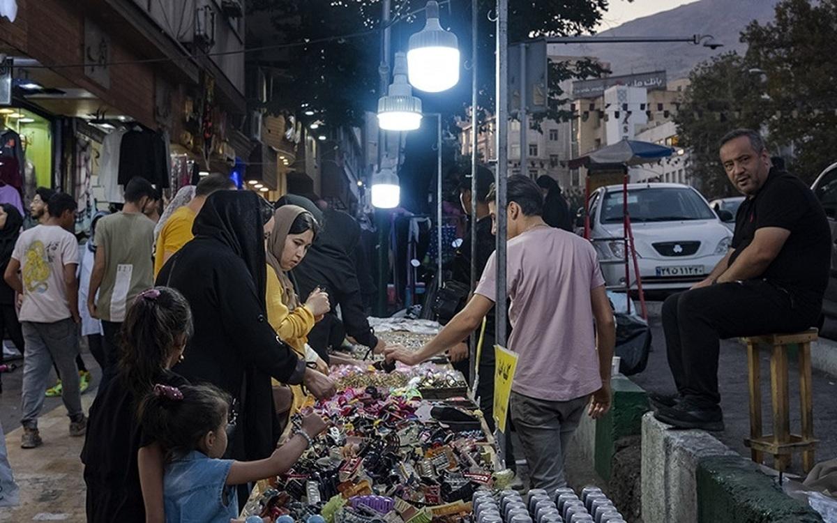 فعالیت 20 هزار دستفروش در تهران