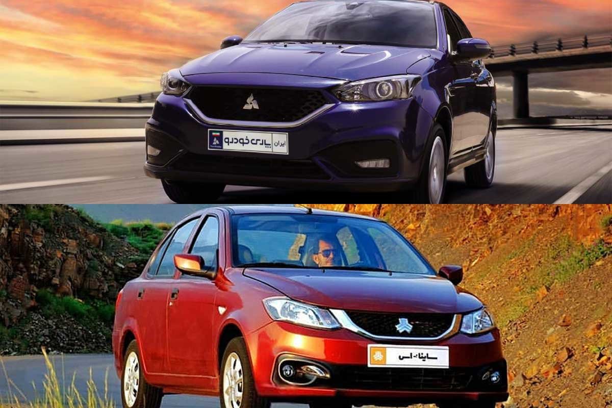 مقایسه ساینا و سهند؛ دوئل ارزان‌ترین سدان ایرانی