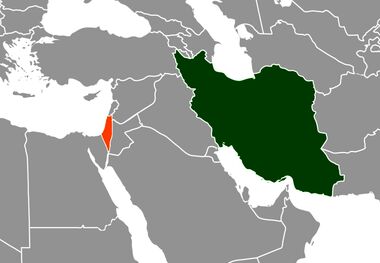 فاصله ایران تا اسرائیل چند کیلومتر است؟