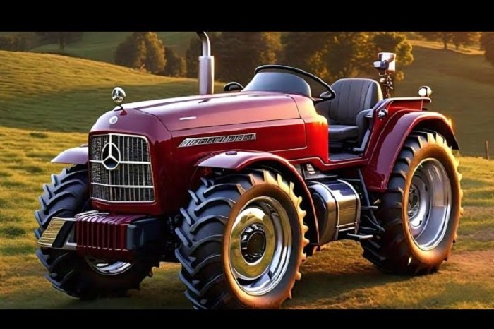 لاکچری‌ترین تراکتور جهان رونمایی شد؛ مرسدس بنز میباخ ۳۵۰‌