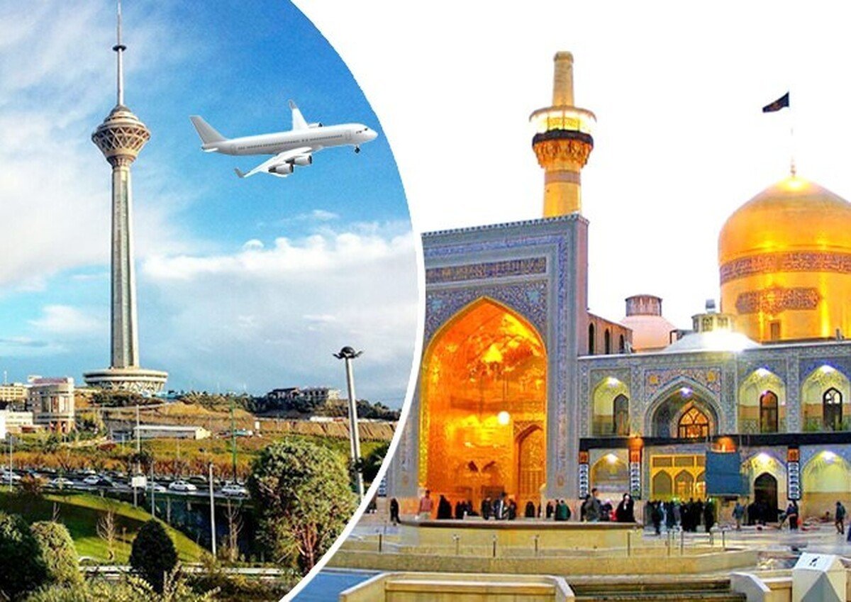 قیمت بلیط هواپیما تهران-مشهد، امروز ۱۴ اسفند ۱۴۰۲