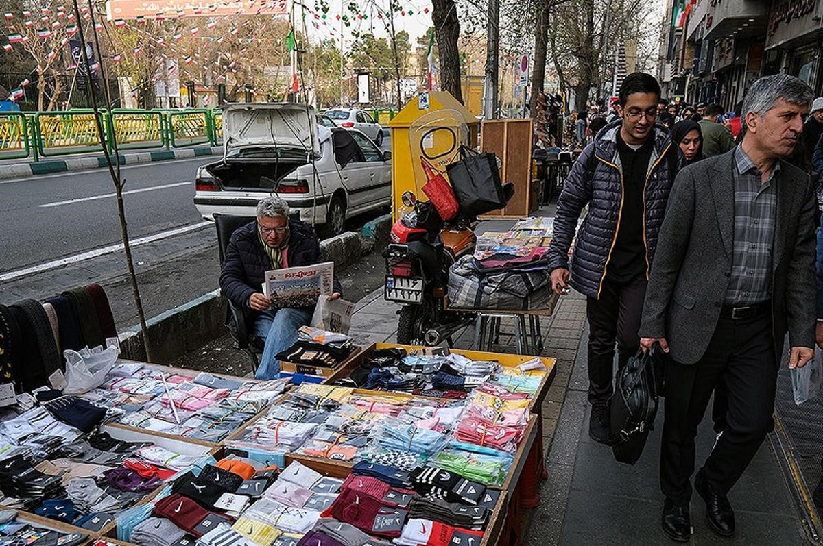 بازار داغ بساطفروشان در تهران؛ اجاره پیادهرو به قیمت یک آپارتمان!