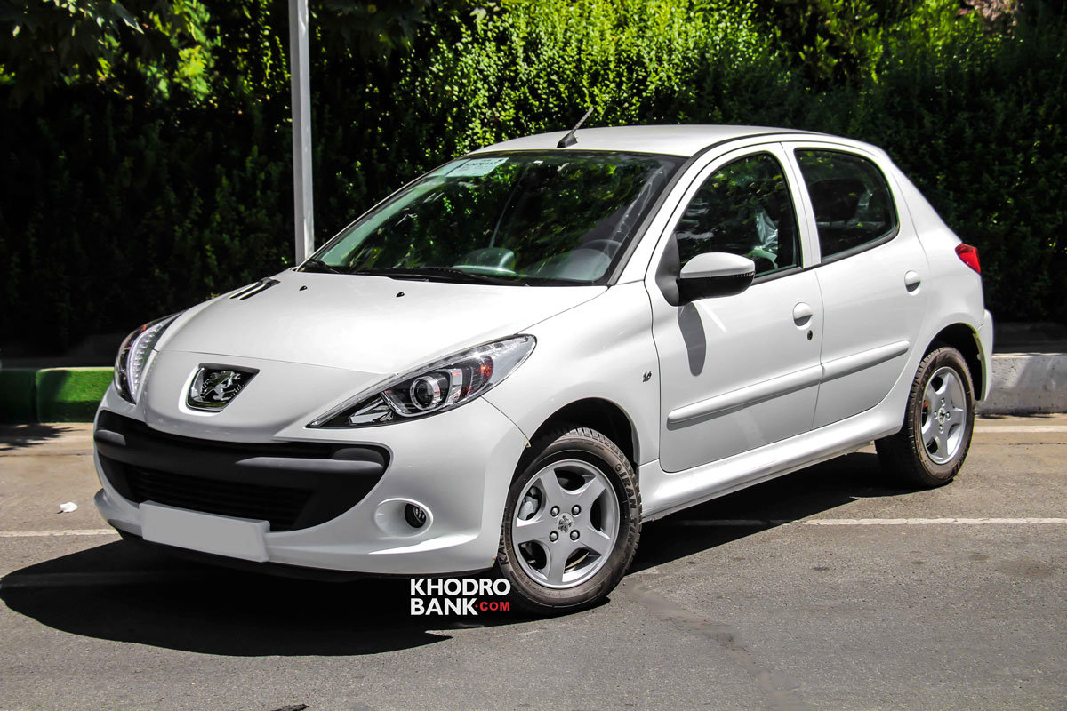 قیمت پژو ۲۰۶ و ۲۰۷، امروز ۸ فروردین ۱۴۰۳