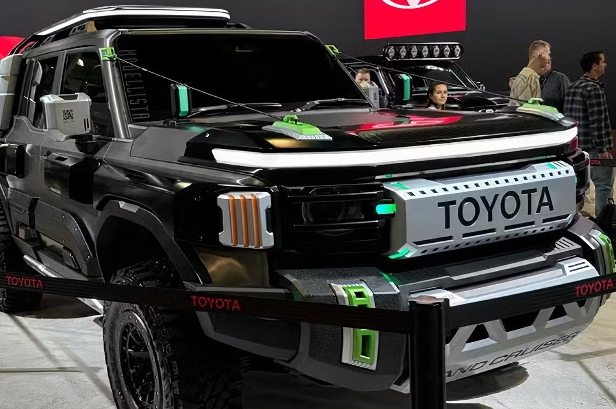 تویوتا لندکروزر فضایی معرفی شد