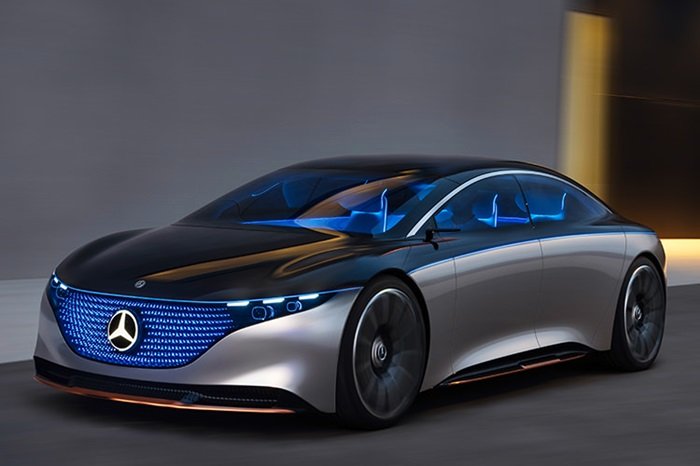 مرسدس بنز برقی وارد ایران شد (فیلم)