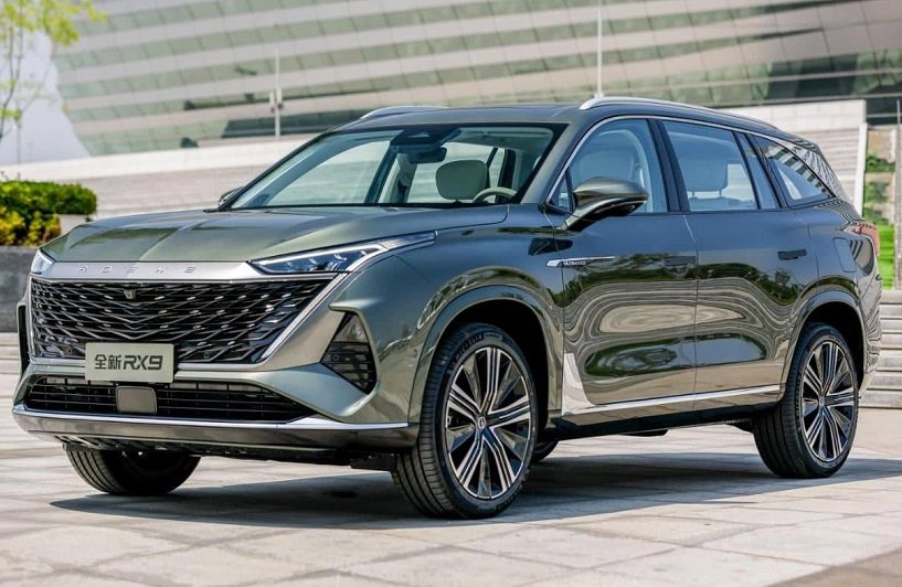 ام جی RX9؛ رقیب چینی میتسوبیشی اوتلندر رونمایی شد