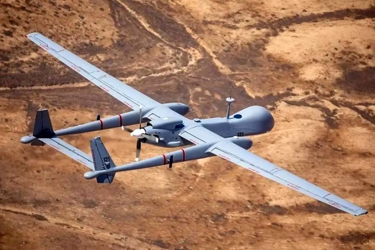 انهدام پهپاد هرمس در استان مرکزی