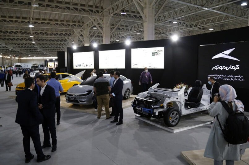 سلطه چینیها در نمایشگاه تحول صنعت خودرو ایران!